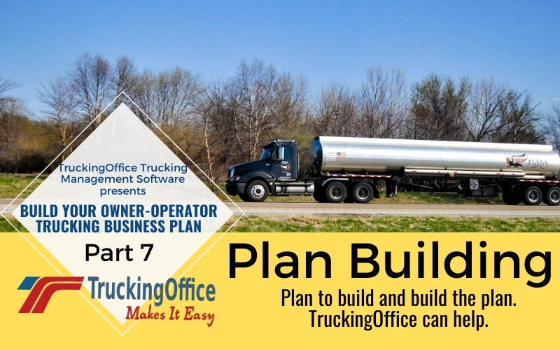 business plans for owner operator trucking